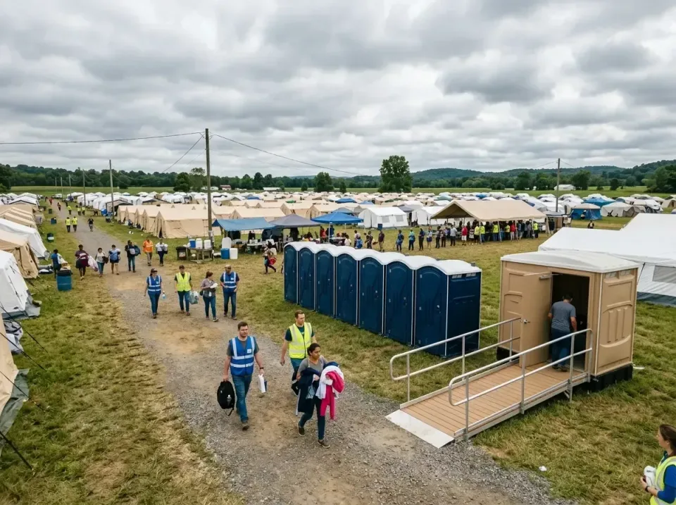 disaster-relief-camp-restrooms-010 — frequently asked questions, Dumpster & Portable Bathrooms Rental in Redland, MD